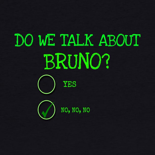 Do We Talk About Bruno ?, We Don’t Talk About Bruno by ERRAMSHOP